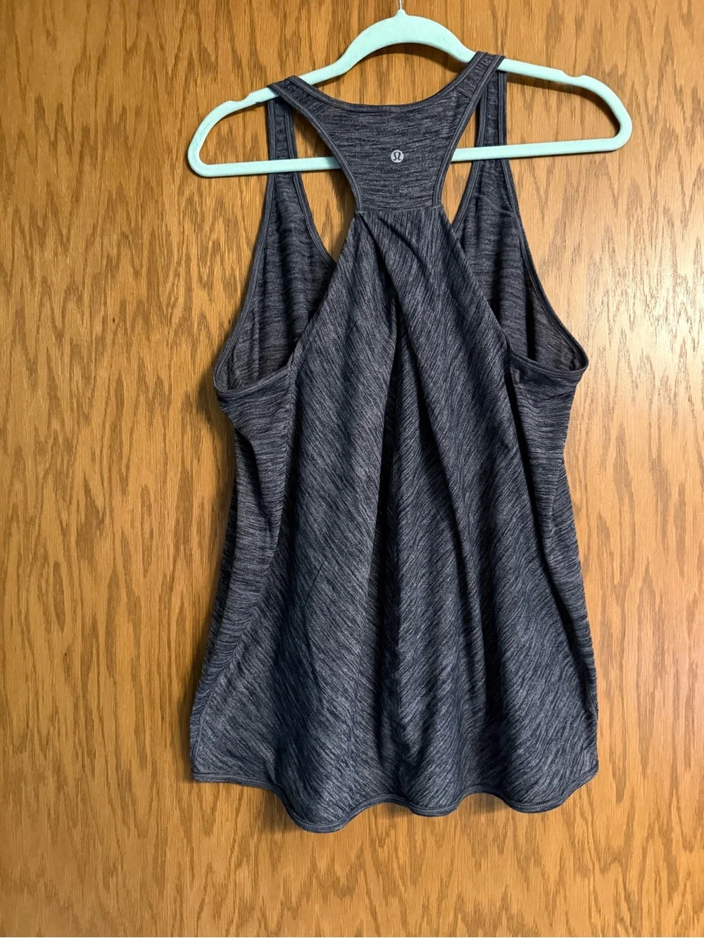 Lululemon Gray Heather Racerback Tank Top Size M